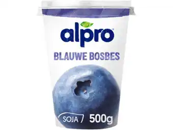 Hoogvliet Alpro Variatie Op Yoghurt Bosbes aanbieding