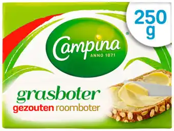 Hoogvliet Campina Botergoud Gezouten Grasboter Wikkel aanbieding
