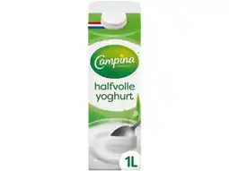 Hoogvliet Campina Halfvolle milde yoghurt aanbieding