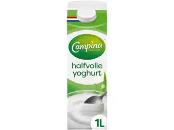Hoogvliet Campina Halfvolle milde yoghurt aanbieding