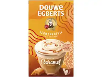 Hoogvliet Douwe Egberts Verwenkoffie latte caramel aanbieding