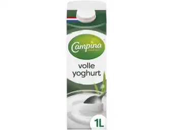 Hoogvliet Campina Volle yoghurt aanbieding