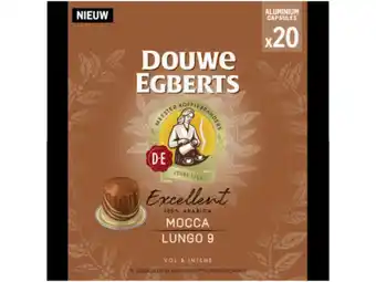 Hoogvliet Douwe Egberts Excellent capsules mokka aanbieding