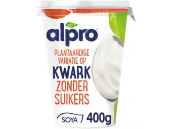 Hoogvliet Alpro Plantaardige Variatie Op Kwark Zonder Suikers aanbieding