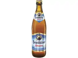 Hoogvliet Benediktiner Weissbier alcoholvrij aanbieding