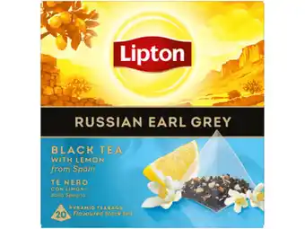 Hoogvliet Lipton Russian earl grey aanbieding