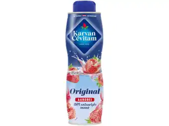 Hoogvliet Karvan Cevitam Siroop aardbei aanbieding