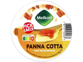 Hoogvliet Melkan Panna cotta caramel aanbieding