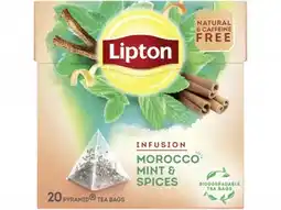 Hoogvliet Lipton Kruiden infusie Marocco mint aanbieding