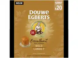 Hoogvliet Douwe Egberts Excellent capsules gold aanbieding