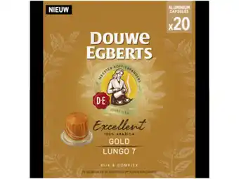 Hoogvliet Douwe Egberts Excellent capsules gold aanbieding