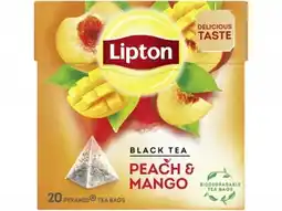 Hoogvliet Lipton Thee mango aanbieding