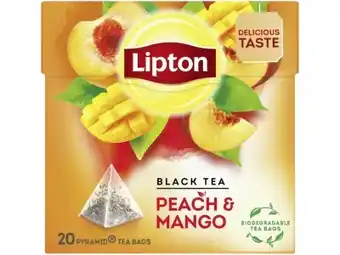 Hoogvliet Lipton Thee mango aanbieding