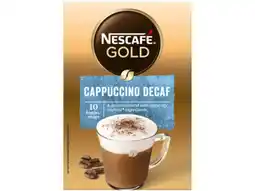 Hoogvliet Nescafé Cappuccino cafeïnevrij aanbieding