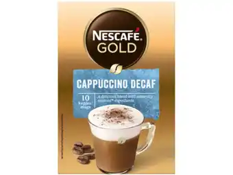 Hoogvliet Nescafé Cappuccino cafeïnevrij aanbieding