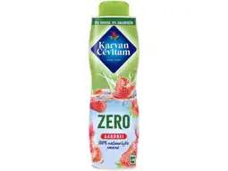 Hoogvliet Karvan Cevitam Siroop aardbei zero aanbieding