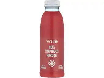 Hoogvliet Aardbei framboos kers sap aanbieding