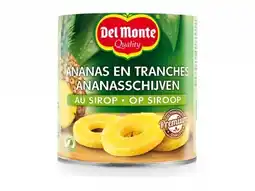 Hoogvliet Del Monte Ananasschijven op lichte siroop aanbieding