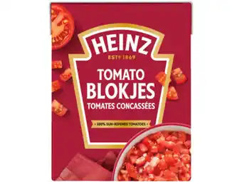 Hoogvliet Heinz Tomato blokjes aanbieding