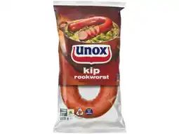 Hoogvliet Unox Rookworst kip aanbieding