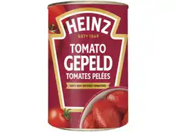 Hoogvliet Heinz Gepelde tomaten aanbieding
