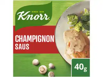 Hoogvliet Knorr Mix champignonsaus aanbieding
