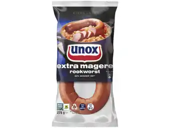 Hoogvliet Unox Rookworst Extra Magere aanbieding