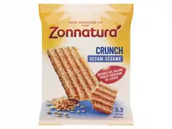 Hoogvliet Zonnatura Sesam crunch aanbieding