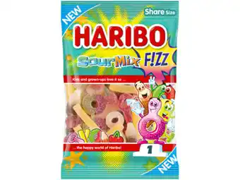 Hoogvliet Haribo Sour mix fizz aanbieding