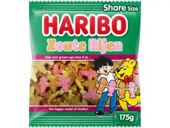 Hoogvliet Haribo Zoute Rijen aanbieding