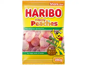 Hoogvliet Haribo Happy Peaches aanbieding