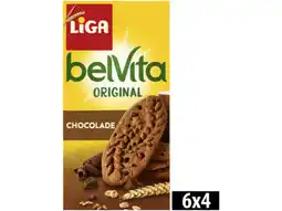 Hoogvliet Liga BelVita koekjes chocolade aanbieding