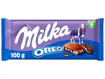 Hoogvliet Milka Chocoladereep oreo aanbieding