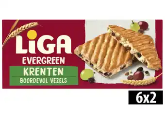 Hoogvliet Liga Evergreen krenten aanbieding