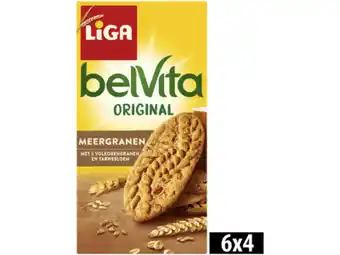Hoogvliet Liga BelVita koekjes meergranen aanbieding