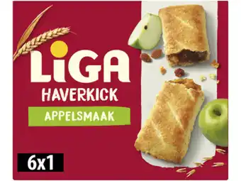 Hoogvliet Liga Haverkick koekrepen appel aanbieding