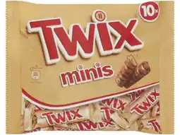 Hoogvliet Twix Twix mini's aanbieding