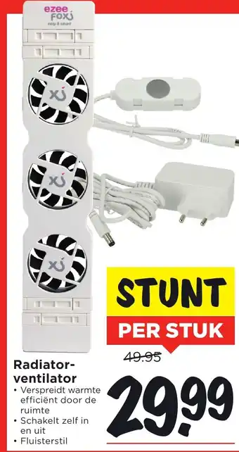 Vomar Voordeelmarkt Radiator ventilator aanbieding
