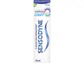 Hoogvliet Sensodyne Tandpasta complete protection aanbieding