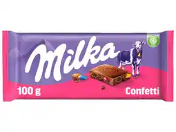 Hoogvliet Milka Chocoladereep confetti aanbieding