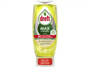 Hoogvliet Dreft Max power handafwas lemon aanbieding