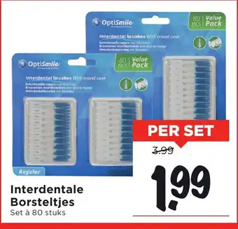 Vomar Voordeelmarkt Interdentale Borsteltjes aanbieding