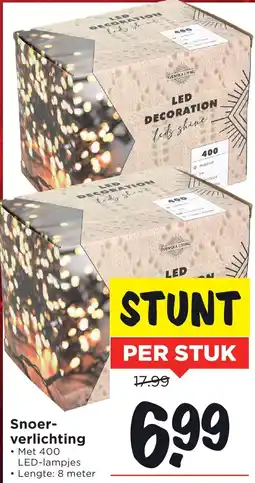 Vomar Voordeelmarkt Snoer verlichting aanbieding
