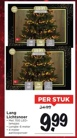 Vomar Voordeelmarkt Lang Lichtsnoer aanbieding