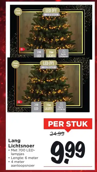 Vomar Voordeelmarkt Lang Lichtsnoer aanbieding