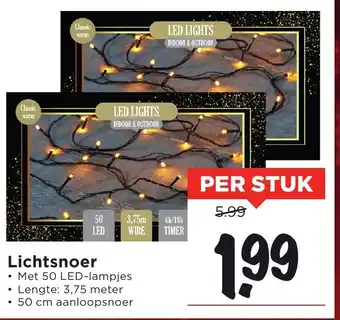 Vomar Voordeelmarkt Lichtsnoer aanbieding