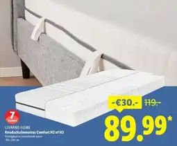 Lidl LIVARNO HOME Koudschuimmatras Comfort H2 of H3 aanbieding
