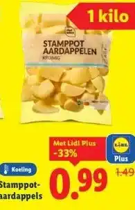 Lidl Stamppot- aardappels aanbieding