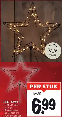 Vomar Voordeelmarkt LED Ster aanbieding