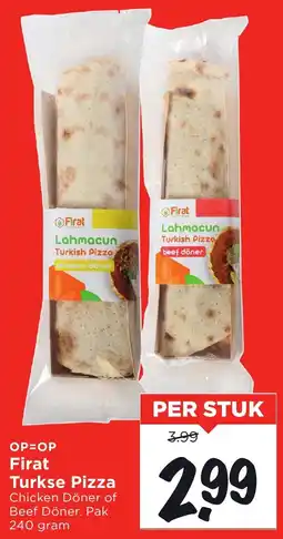 Vomar Voordeelmarkt Firat Turkse Pizza aanbieding